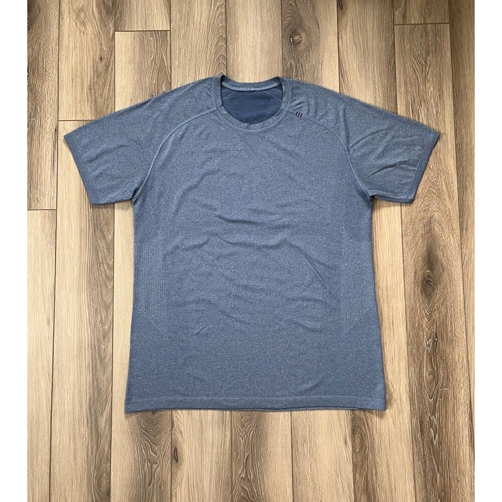 Lululemon Metal Vent Tech T-Shirt Mens Sz Large Short Sleeve Stretch Your Head
